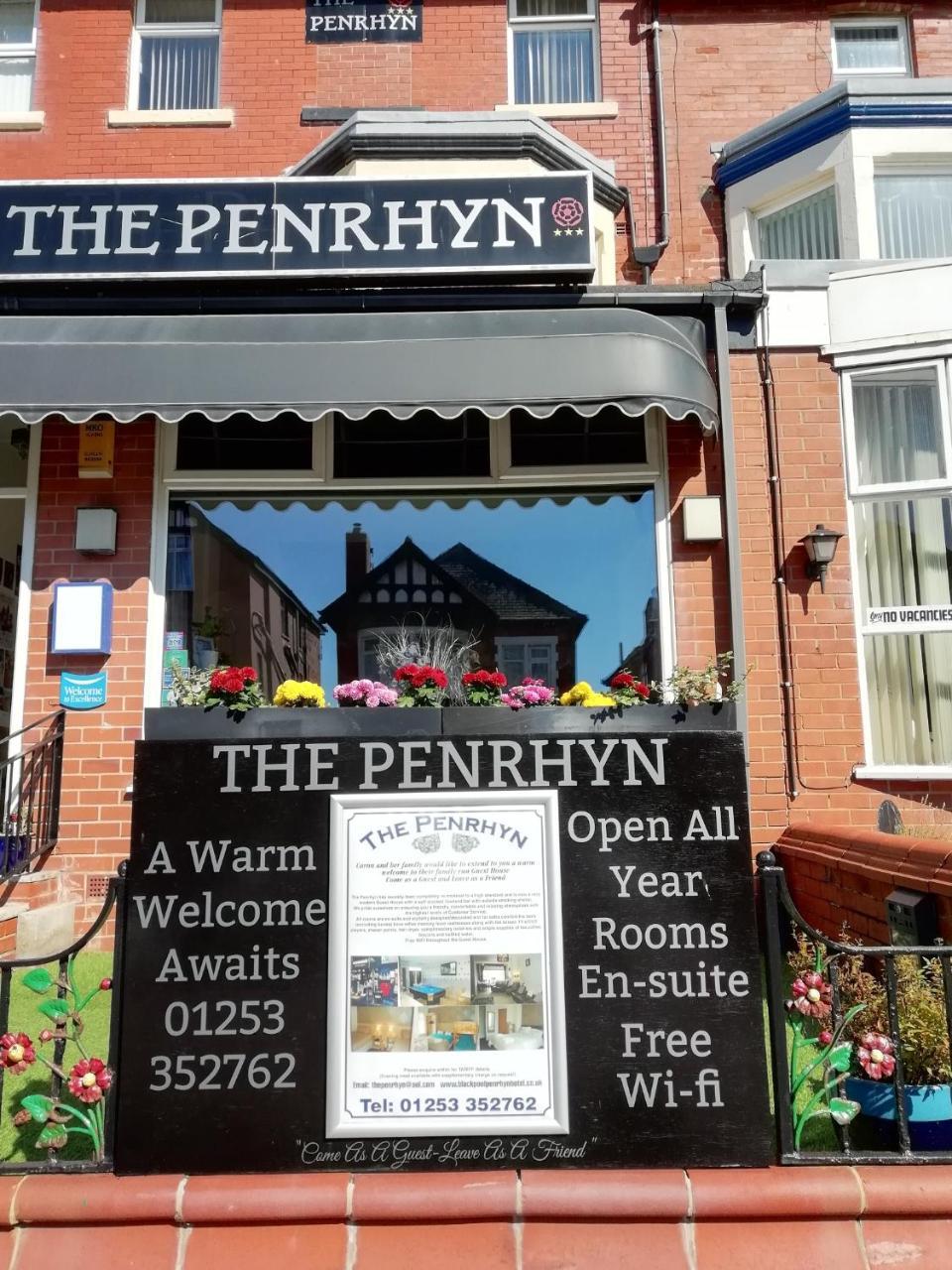 The Penrhyn Hotel Blackpool Bagian luar foto